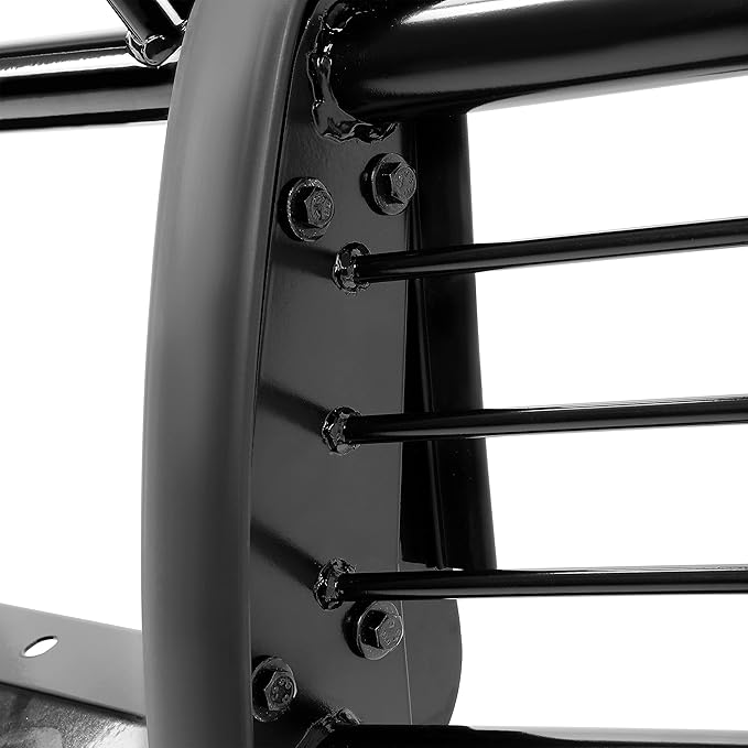 KUAFU Front Grille Guard Compatible with 1996-1998 Toyota 4-Runner 2001-2004 Toyota Tacoma Brush Guard Bumper Protector w/Hardware Steel Powder Coated