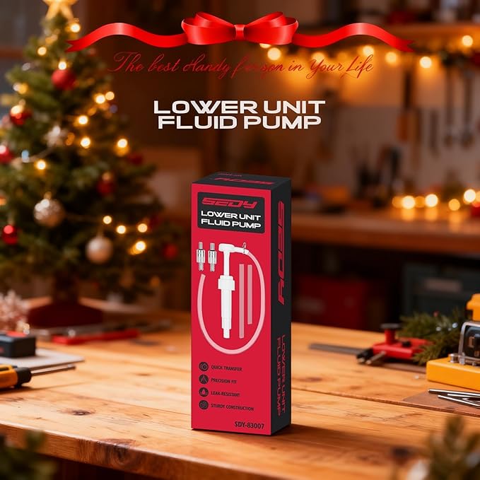 Lower Unit Gear Oil Pump: Transmission Fluid Transfer Extractor Kit Marine Boat Engine Motor Automotive Car Change Can Bottle Filler Differential Lube Liquid Suction Filling Siphon Manual Hand Tool