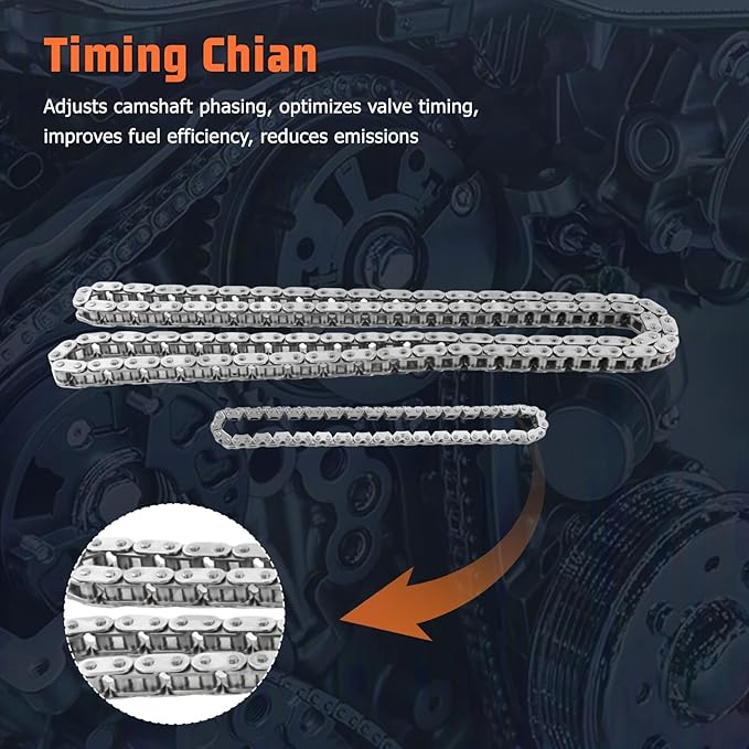 N26 N20 Oil Pump Timing Chain Kit & Camshaft Sprockets Fits for 328 428 528 X3 X5 2.0 N26 N20 Engine Aftermarket Parts