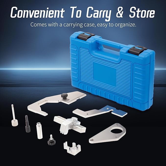 Camshaft Timing Locking Tool Kit, Compatible with Jaguar Land Rover Evoque Ford 2.0 2.3T SCTi Ecoboost Ti-VCT Mondeo Focus, Replace 303-1594 303-1504 303-1565 303-1600 303-1595 303-1521