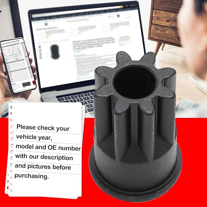 SMMS J-38587-A Engine Barring Socket Engine Turning Tool for Caterpillar CAT 3406E, Fits for EUI MUI & Mack Engines C9 C10 C12 C13 C15 C16 & E-7, E-7 ETEC OE: J38587A