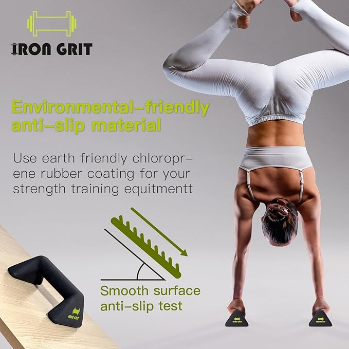 Push Up Handles with Ergonomic Handles and 4lb weight-Non-slip Parallettes Bars for Home Fitness Training, Push Up Stands Handle Perfect for Floor Workout Exercise