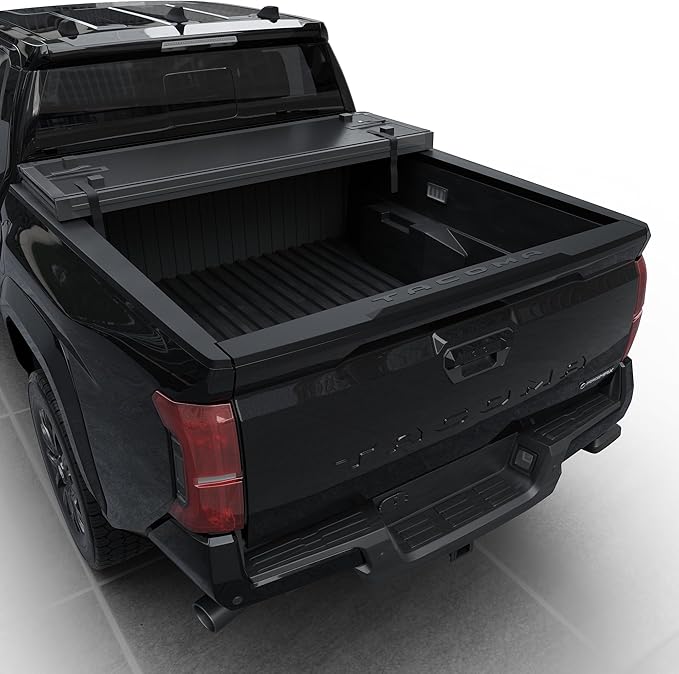 Hard Tri-Fold Truck Bed Tonneau Cover Compatible with 2016-2026 Toyota Tacoma 5ft Bed (60")