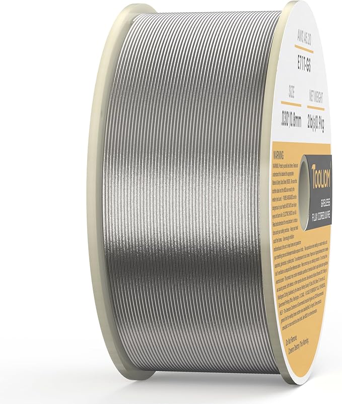 TOOLIOM E71T-GS .030" Diameter 2-Pound Spool Flux Core Self-shielded Carbon Steel MIG Welding Wire