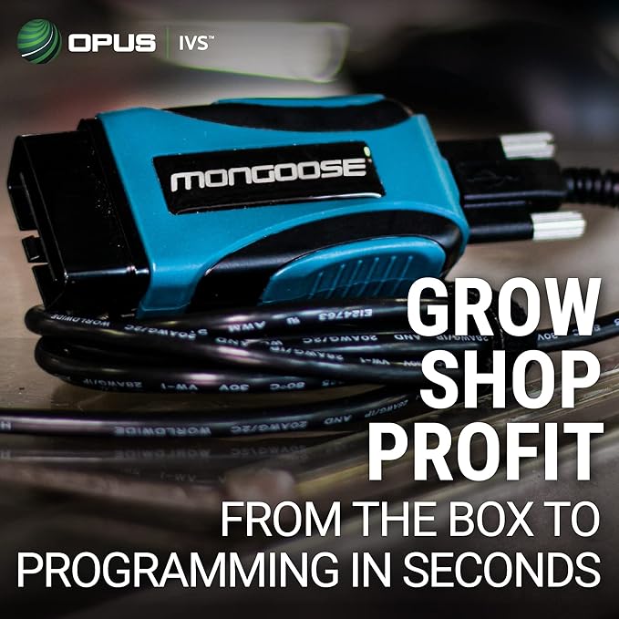 Opus IVS Mongoose-Plus J2534 OEM Bluetooth Wireless Vehicle Interface Cable - VW/Audi OEM Reprogramming and Diagnostics