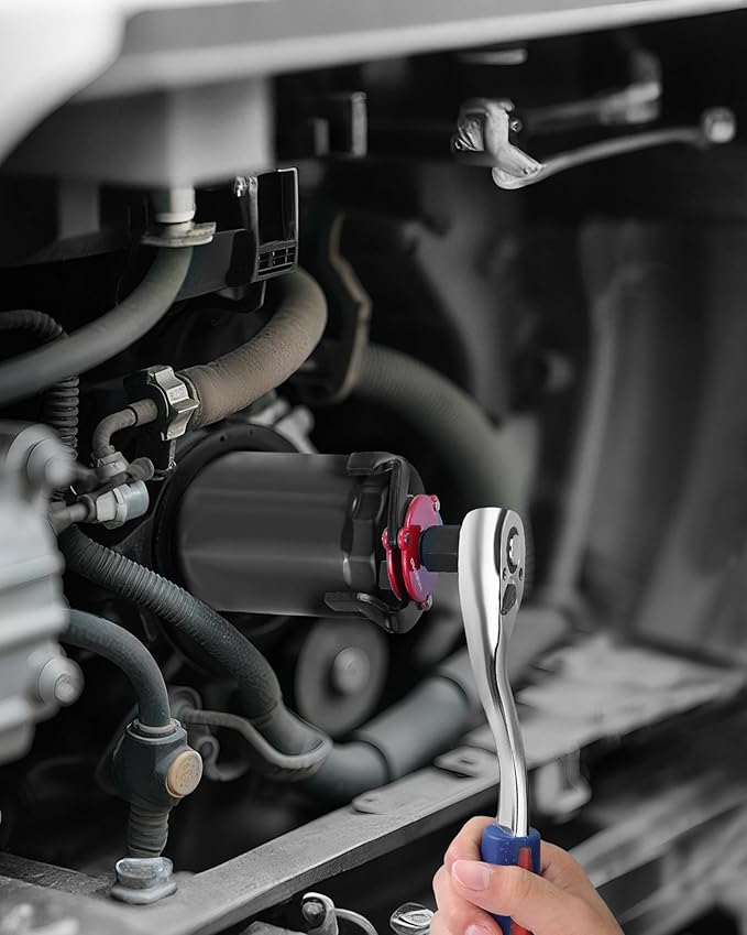 WORKPRO 2-Piece Oil Filter Wrench Set, 12” Adjustable Oil Filter Plier & 3-Jaw Universal Oil Filter Removal Tool, for Easy Oil Changes, Ideal for Car, Motorcycle, Truck Maintenance & Home Garage Use