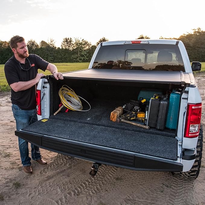 Gator Recoil Retractable Truck Bed Tonneau Cover | G30482 | Fits 2019 - 2025 Chevy/GMC Silverado/Sierra 1500, works with MultiPro/Flex tailgate 6' 7" Bed (79.4")