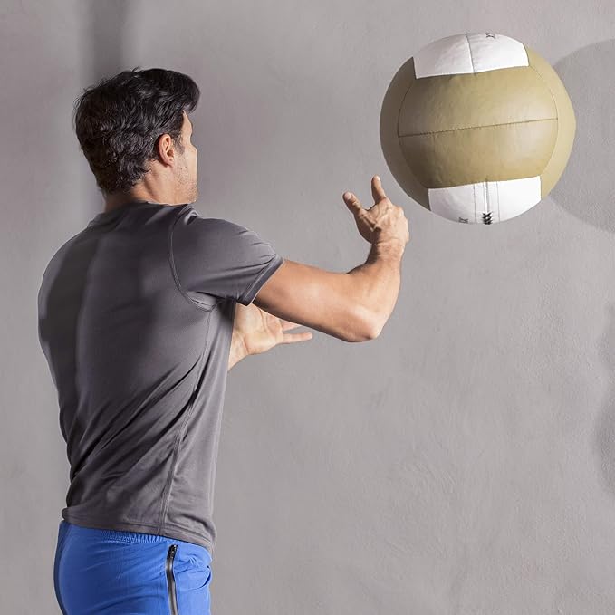 Champion Sports RPX16 Rhino Promax Slam Balls, 16 lb, Soft Shell with Non-Slip Grip, Medicine Wall Exercise Ball for Weightlifting, Plyometrics, Cross Training, & Home Gym Fitness
