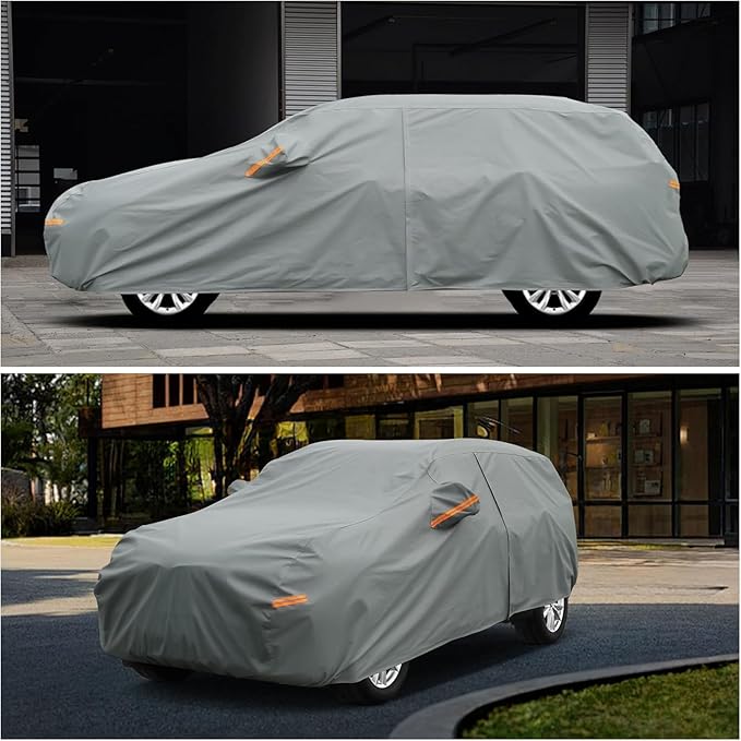 Kayme Heavy Duty SUV Car Cover Custom Fit GMC Terrain (2010-2025) Waterproof All Weather for Automobiles, Full Exterior Covers Sun Rain UV Protection.(Deliver About 3-10 Days)