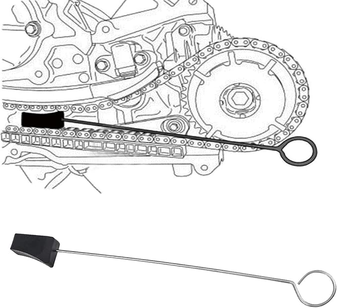 Cam Tool Set Compatible for Ford 4.6L/5.4L/6.8L 3V Engine Cam Phaser Locking Tool & Timing Chain Locking Wedge Tool