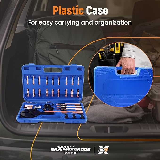 maXpeedingrods 36-in-1 Bearing Puller Set, Inner Bearing Puller Separator Kit, Blind Hole Bearing Removal Tool Bearing Disassembly Gear Puller