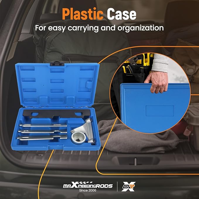 maXpeedingrods Camshaft Retaining Aligning Timing Tool Kit for GMC Cadillac Buick Pontiac Chevrolet Opel Saab 2.8 2.9 3.0 3.2 3.5 3.6 3.7 4.2 Engine, J-44221 EN-48383 EN-46105 EN-46106 EN-46111