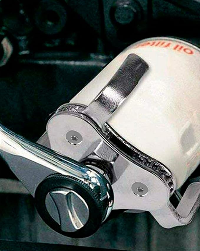 3-Jaw Oil Filter Wrench, Adjustable Oil Filter Claw Wrench From 2-1/2" to 4", 1/2" or 3/8" Ratchet, Fit for Car/Motorcycle/Truck