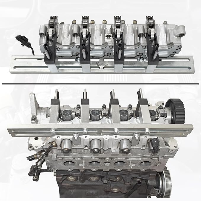10259A 10259B Engine Actuator Spring Compressor Assembly Removal Tool Kit, Compatible with Fiat Multiair 2012-2019 1.4L 16V 2.4L 2.0L Engine, Replace for Alfa Romeo Chrysler 2000034500 10324 10409