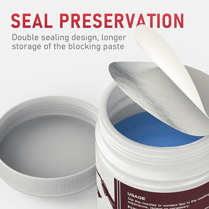 YESWELDER Welding Nozzle Gel for MIG Welding, Anti-Spatter Dip Gel for MIG Torch And Contact Tips (16 Ounces*2 Cans)