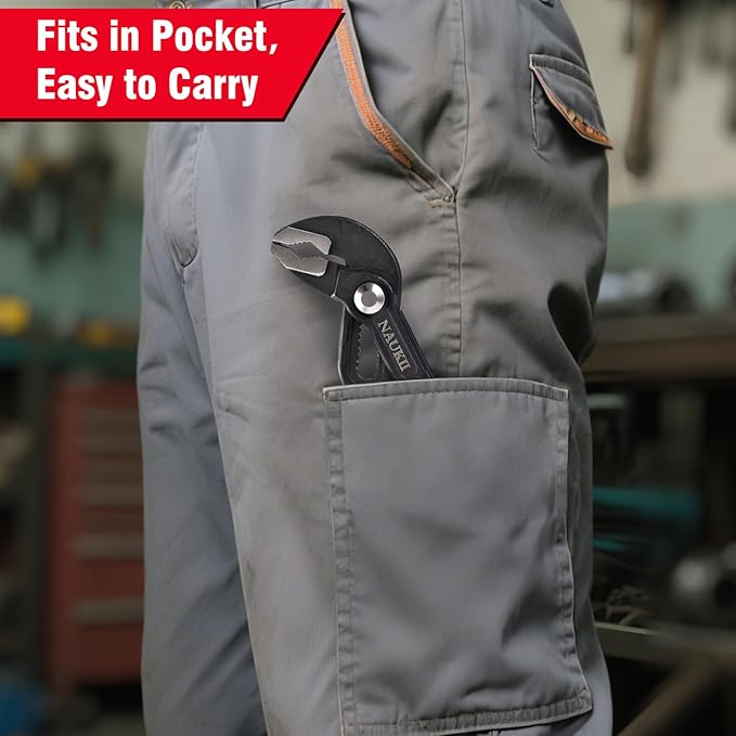 10inch Groove Joint Pliers High Quality Water Pump Plier for Home Repair Comfortable Grip Tongue and Groove Pliers Motorbike Repair Adjustable Pliers