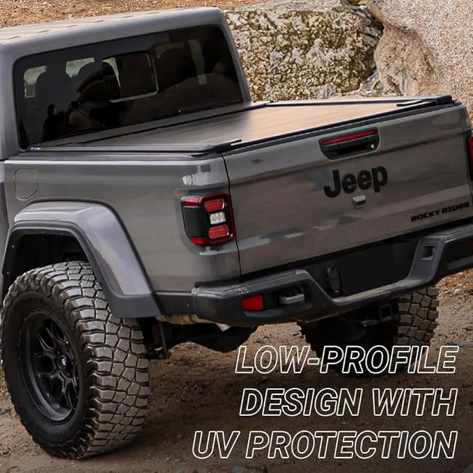 Syneticusa MR Retractable Hard Tonneau Cover Fits 2004-2026 Ford F-150 6’7” (78.9”) Truck Bed Waterproof Accessories