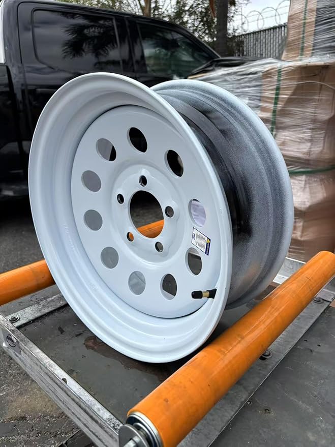 Steel wheel 15X6J 5X4.5inch BCD:3.19inch Offset0 10 Mod Load:2860 18.96 lbs TR600Hp