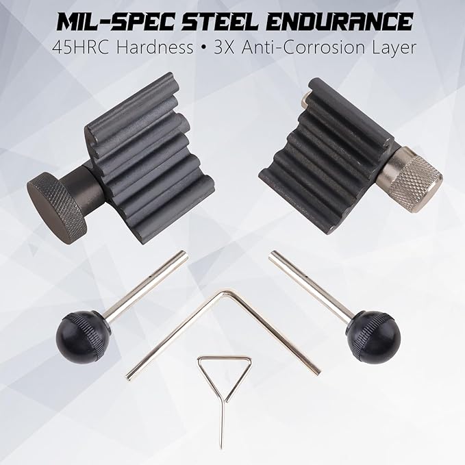 Engine Timing Tool Kit Camshaft Crankshaft Alignment Locking Timing Tool Kit Compatible with VW Audi Seat Skoda 1.9L 2.0L TDI PD DOHC Diesel Engine