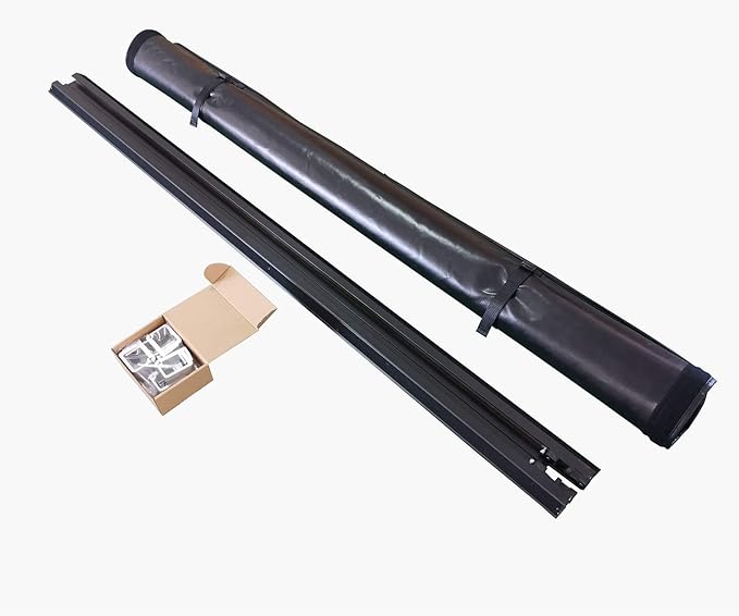 North Mountain Soft Roll Up Truck Tonneau Cover fits 2019-2024 Dodge Ram 1500 New Body Style 6.4ft Fleet/Styleside Bed(76.3"), not fit Classic Body Style, Truck with Rambox & Multi-Function Tailgate