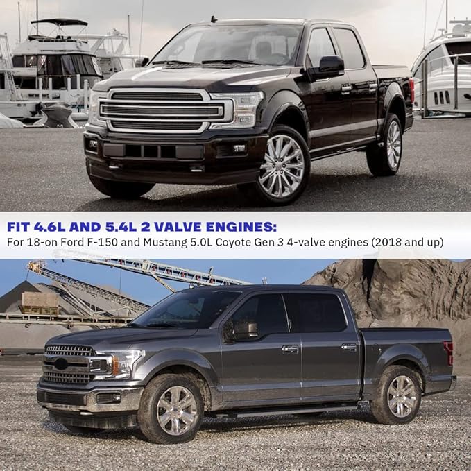 Engine Valve Spring Compressor Tool Compatible with Modular Ford F-150 5.0L Mustang Coyote 4 Valve Engine Trac Magnetic Screw Retainer Blue