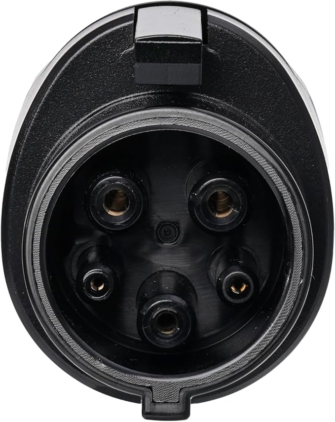 LENZ Tesla to J1772 (ONLY for J1772 EVs) Gen 2 EV Charging Adapter, Max 80 Amp, 240V, Ultra-Compact Design, Compatible with Level 2 Tesla Chargers (NOT Superchargers)