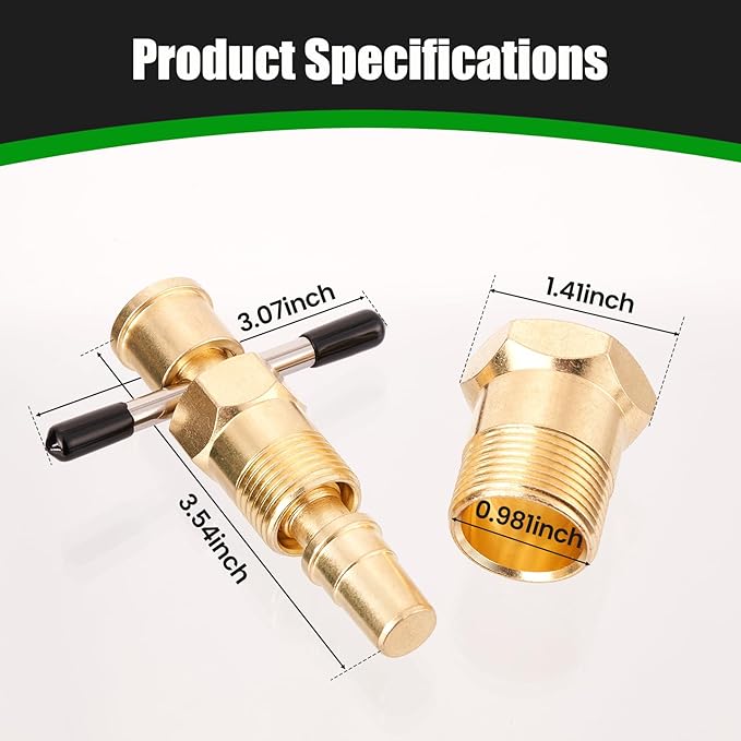 Super Stars Olive Removal Tool for 1/2 and 3/4 in NPT Compression Sleeve – Heavy Duty Ferrule Puller for Plumbing Repair