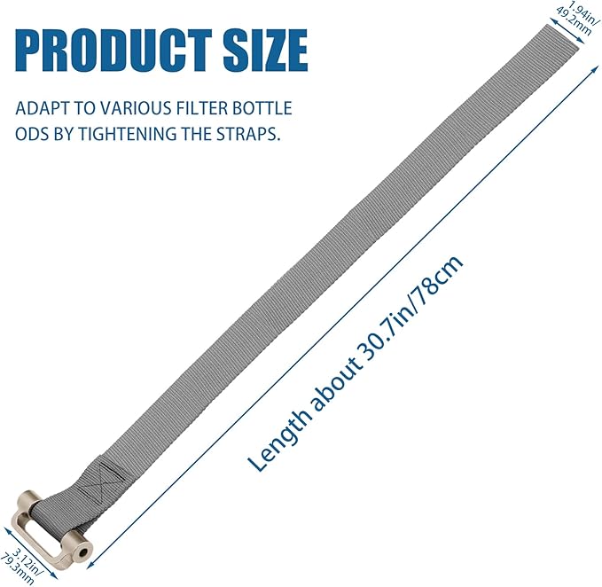 Abode Heavy-Duty Oil Filter Strap Wrench for With Diameters Up to 6-1/2 inches Heavy-Duty Oil Filter