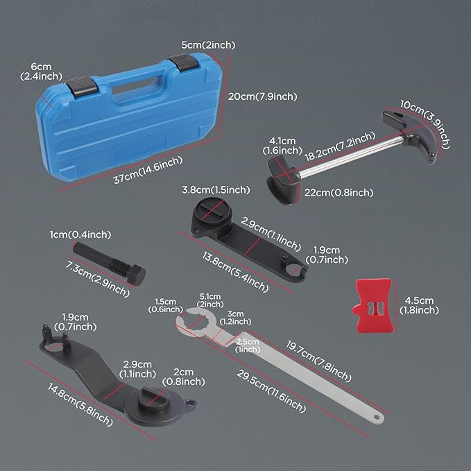 PLAYOCCAR Engine Camshaft Timing Tool Replacement for VAG EA211 1.0L 1.2L 1.4L 1.6L FSI TSI TFSI, Compatible with VW Audi A3 Golf 7 Jetta Skoda Octavia Seat Leon