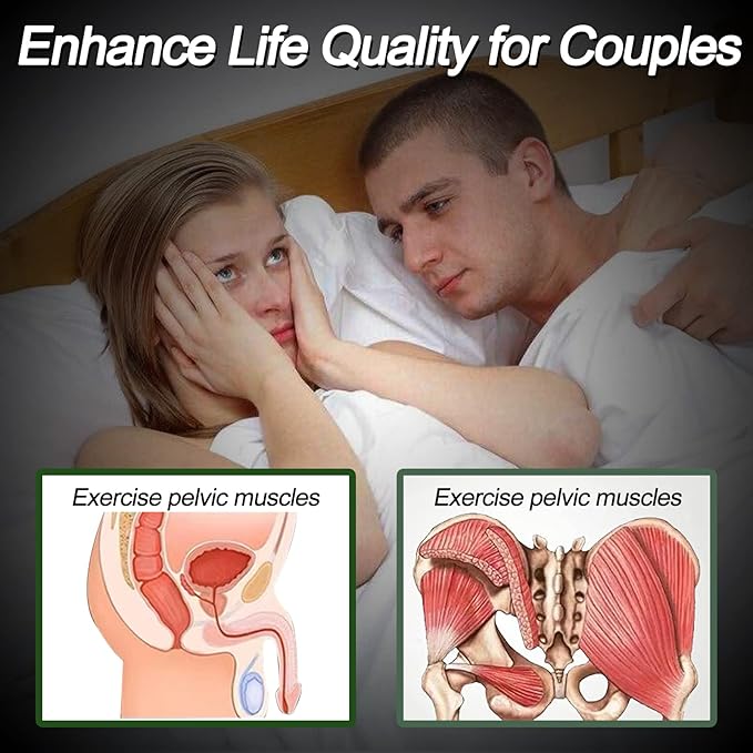 Thigh Exerciser 35lb Pelvic Floor Exercise Devices Inner Thigh Kegel Exerciser Pelvic Floor Muscle Workout Equipment Train for Home Hip Under Desk Exercise Men Women with Band