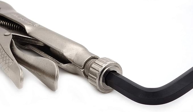 MAXPOWER 15-pc Locking Pliers Set with C-clamps, Long Nose, Pinch Off, Sheet Metal Clamp, U Shaped Pliers and Tool Bag