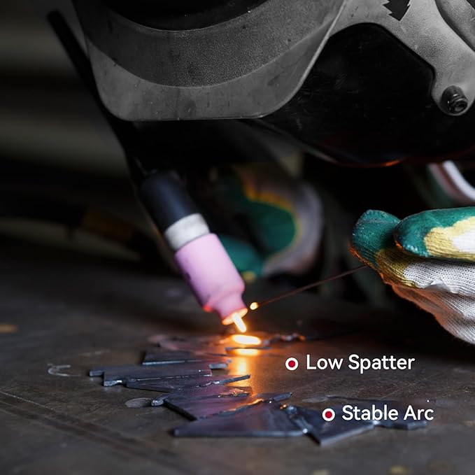 ARCCAPTAIN Aluminum TIG Welding Rod ER4043, Welding Wire Filler Rod, 3/32" X 16", 5LB