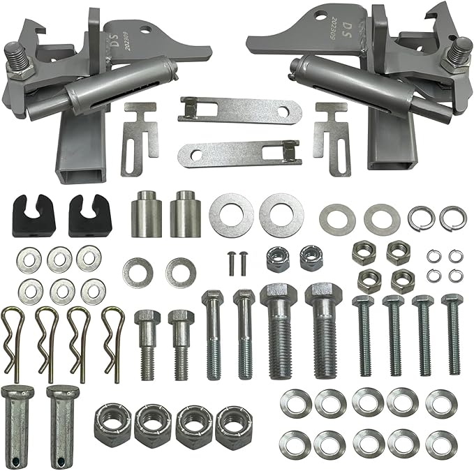 Mounting Brackets and Hardware Accessories Compatible with Volvo VNL 04-17 Truck Parts Polished Stainless Steel Deer Guard