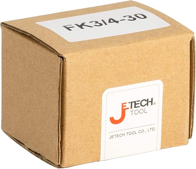 Jetech 3/4 Inch Drive 30mm Standard Impact Socket, Made with Chrome Molybdenum Alloy Steel, Heat Treated, 6-Point Design, Metric