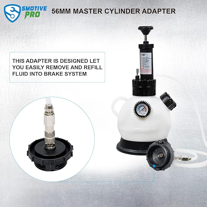 56mm Master Cylinder Bleeder Adapter Compatible with Honda Accord