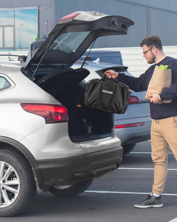 Level 1/2 Tesla Charger, 12A/16A, 25ft Extension Cable, Dual Voltage 240V NEMA 6-20 Plug & 120V NEMA 5-15 Adapter, NACS Connector, Portable Home Electric Car EV Charger for Tesla Models Y/X/3/S