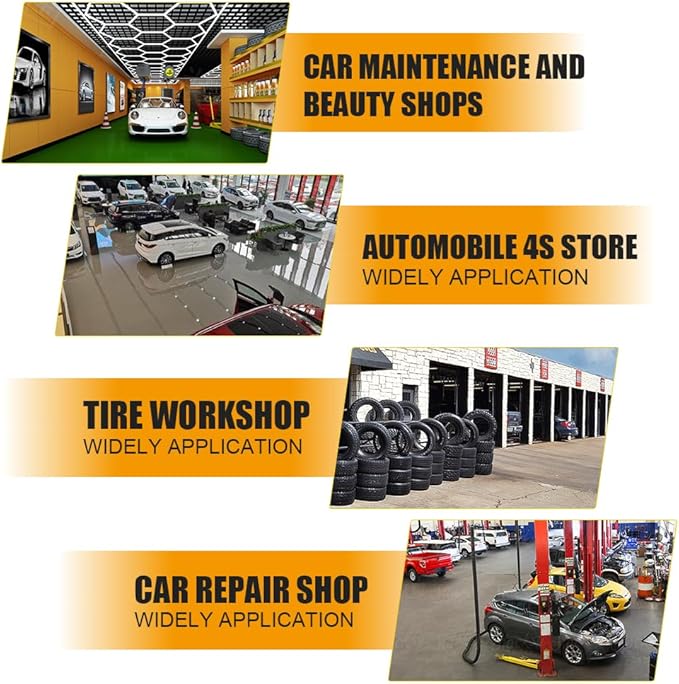 24'' Rim 1.5HP Tire Changer w/Assist Arm and 10''-24'' Rim Tire Balancer Combo and 3HP Oil-Free Air Compressor for Tire Repair and Wheel Balancing Garage Shop Equipment w/ 1 Year Full Warranty