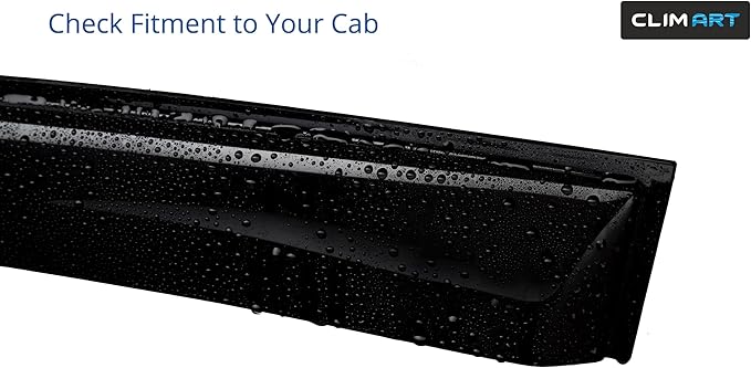 CLIM ART Incredibly Durable Rain Guards for Subaru XV Crosstrek/Subaru Impreza 2017-2023 Hatchback, Original Tape-on Window Deflectors, Vent Deflector, Window Visors, Car Accessories, 4 pcs. - 418122