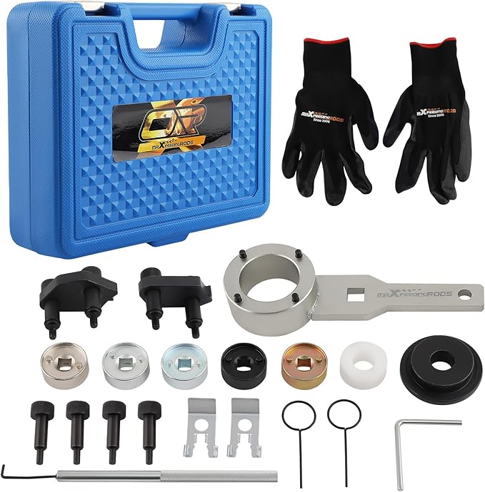 maXpeedingrods Engine Camshaft Crankshaft Timing Tool Kit EA888 1.8 2.0 TSI/TFSI for Audi for Volkswagen for Skoda T10352 T40196 T40271 T10368 T10354 T10355 T10060A T40011 T40098 T40267, 19 Pcs