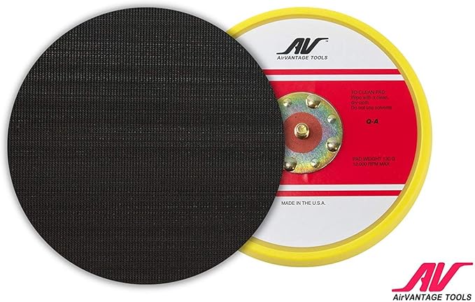 AirVANTAGE 6" Palm-Style, 2nd Generation Advanced Electric Sander Non-Vacuum with Low-Profile Pad (3/32- Hook & Loop)