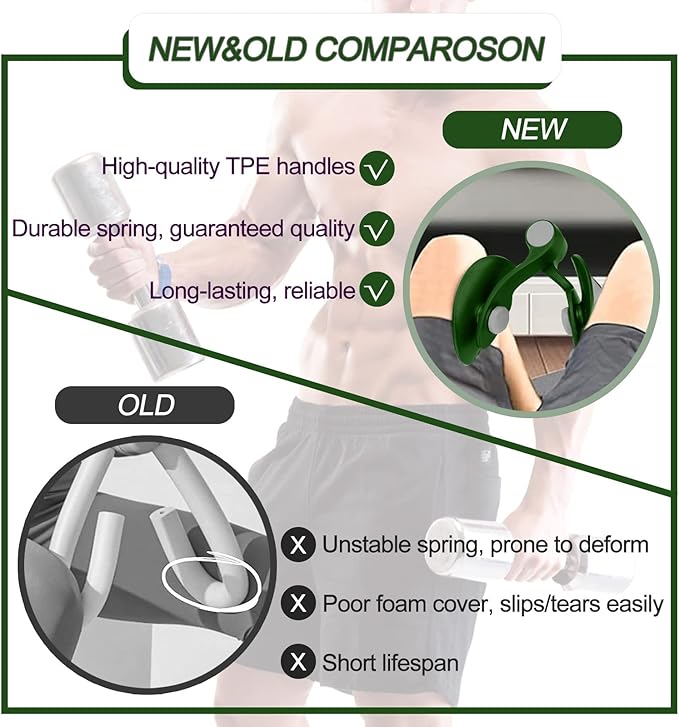 Thigh Exerciser 35lb Pelvic Floor Exercise Devices Inner Thigh Kegel Exerciser Pelvic Floor Muscle Workout Equipment Train for Home Hip Under Desk Exercise Men Women with Band