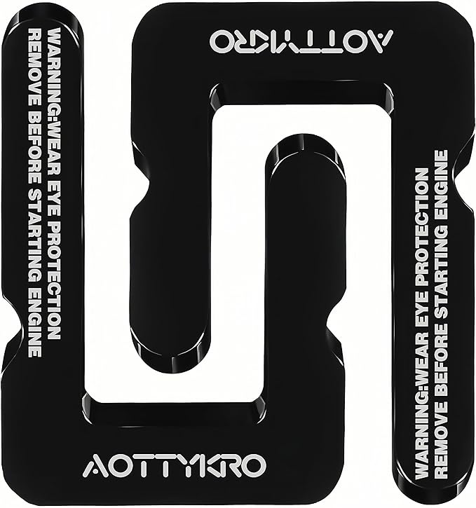 59560 Stretch Belt Tool for GM 5.3.L, 6.2L & 6.6L Gas Engines, Suitable for Main Drive Pulleys,A/C Pulley,Double Sided Design (2PCS)