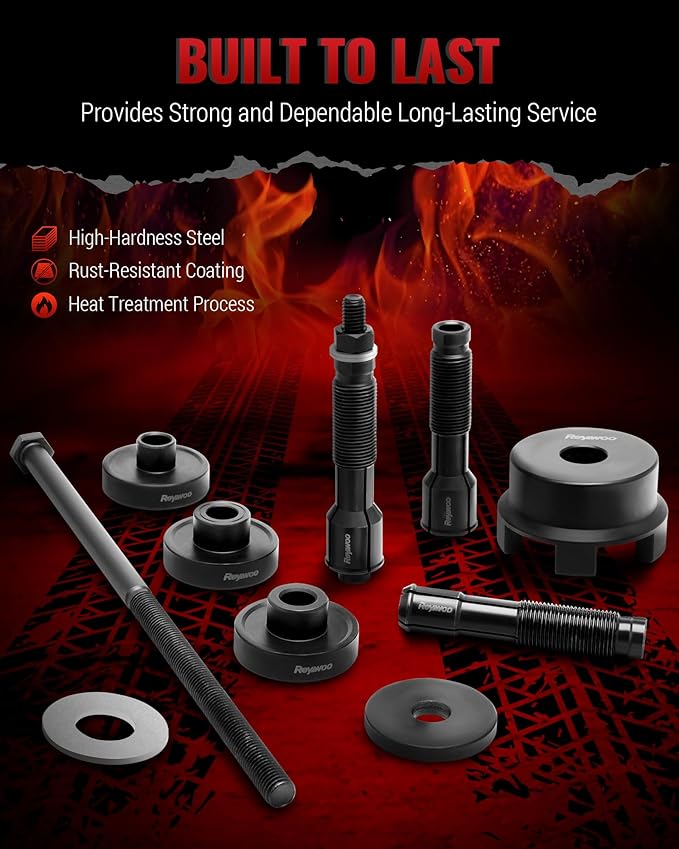 Motorcycle Wheel Bearing Puller Tool Kit Compatible with Most Harley Davison Motorcycles from 2000, Wheel Bearing Removal and Installation Tool for 3/4" 1" 25mm Bearings