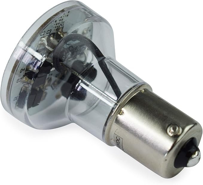 Leisure LED RV Trailer Motorhome LED Spot Light 1156 1139 1141 1383 LED Bulb 2 Watt 275 Lumen WW 10-30Volt 12Volt Long Neck (Warm White 3500K, 2-Pack Long Neck)