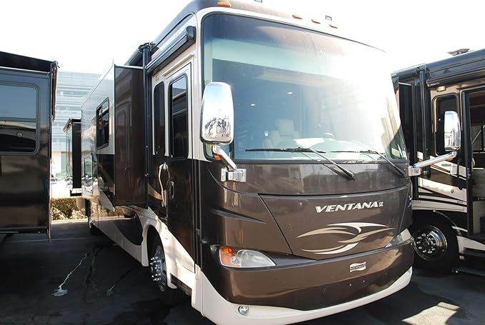 HEADLIGHTSDEPOT Halogen Left and Right Headlights Pair Compatible With Newmar Ventana 2006-2009