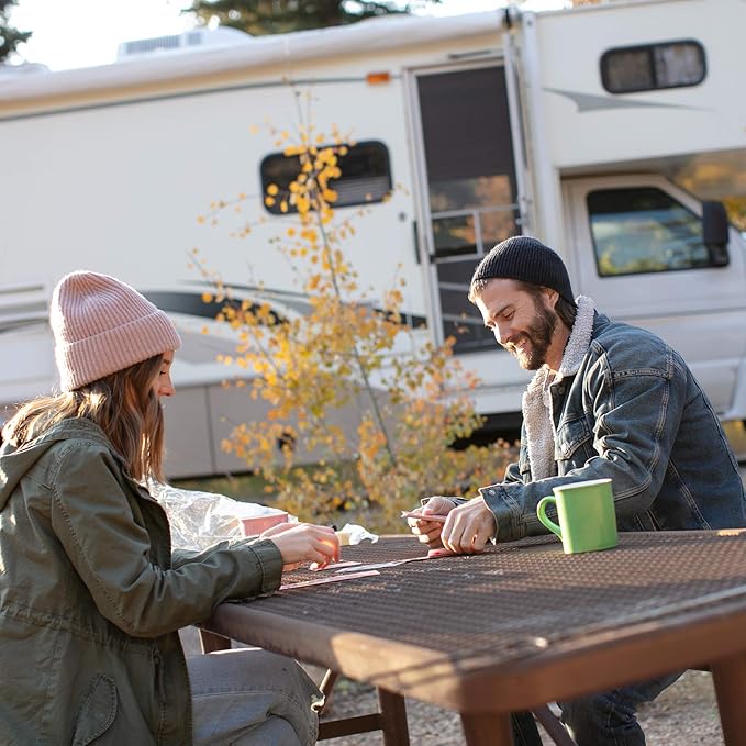 Lumitronics RV Trailer Camper 5th Wheel LED Round Surface Mount Scare Light, Mounting Gasket Included (White)