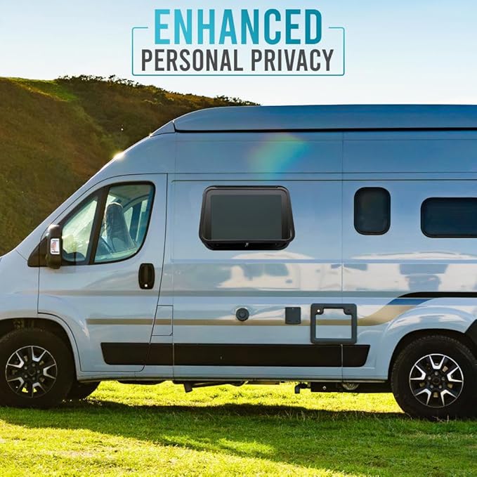 PRO FLEX RV Emergency Exit Window 30” W X 22” H–Heavy Duty Ultra Thick Tempered Glass, RV Camper Window Replacement with Trim Kit for 1-3/4’’ Wall Thickness– Easy Installation, DOT Certified