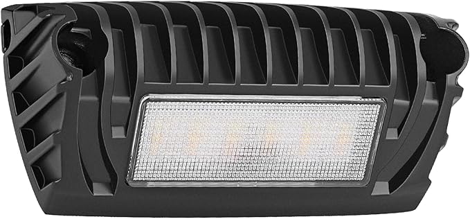 Chelhead RV Exterior Light White Amber Led RV Porch Light 12V RV Lights Exterior Utility Light Compatible with RVs, Trailers, Campers, 5th Wheels, Aluminum Base 1 Pack