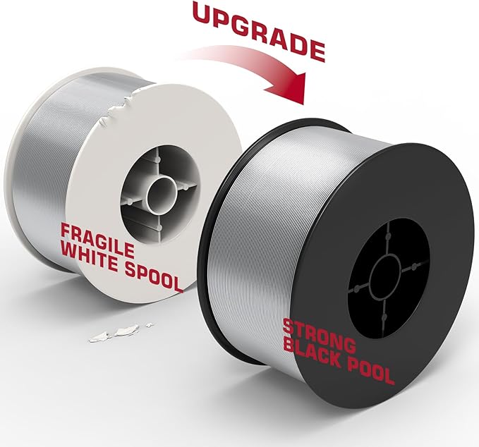 ARCCAPTAIN Silicon Aluminum Welding Wire ER4043 .030" Mig Welding Wire, 1 Pound Spool