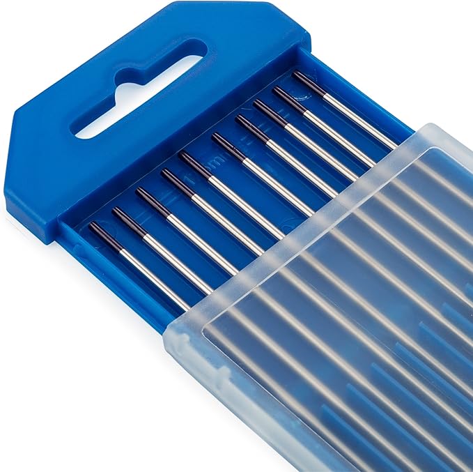 Midwest Tungsten Service TIG Welding Tungsten Electrodes 10-Pack (Purple - Rare Earth Blend, 0.040")